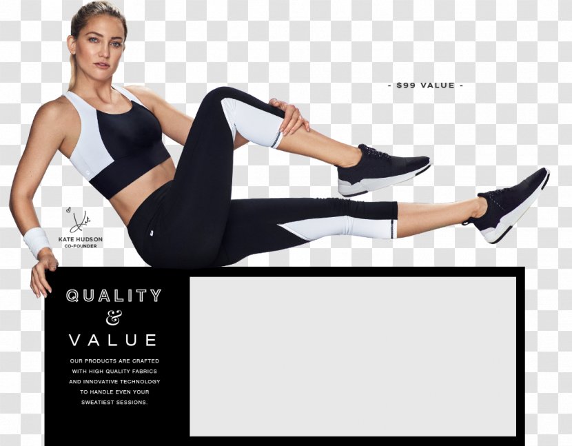 T-shirt Fabletics Clothing Leggings Yoga Pants - Flower - Kate Hudson Transparent PNG