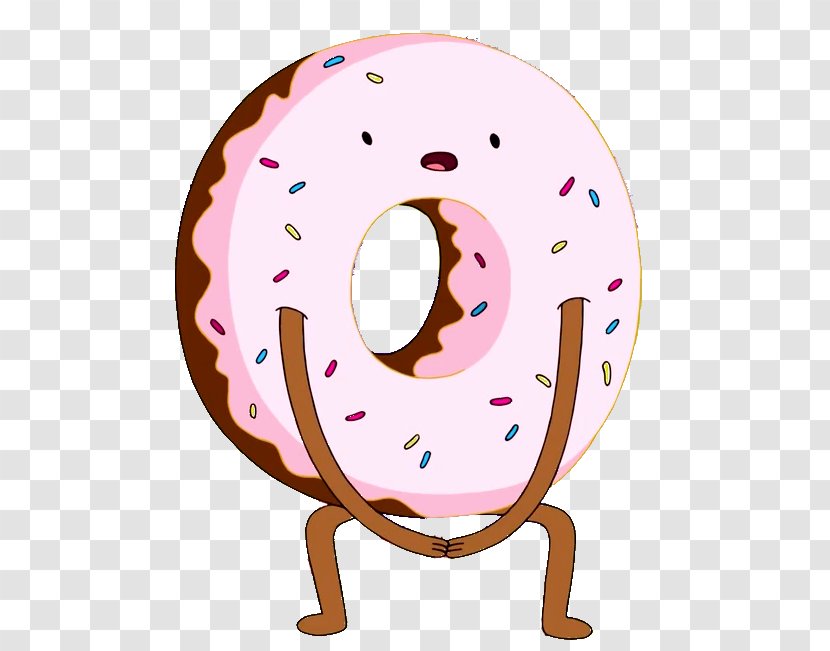 Donuts Jirafa Rey & La Pili Food Clip Art - Flower - Adventure Time Transparent PNG