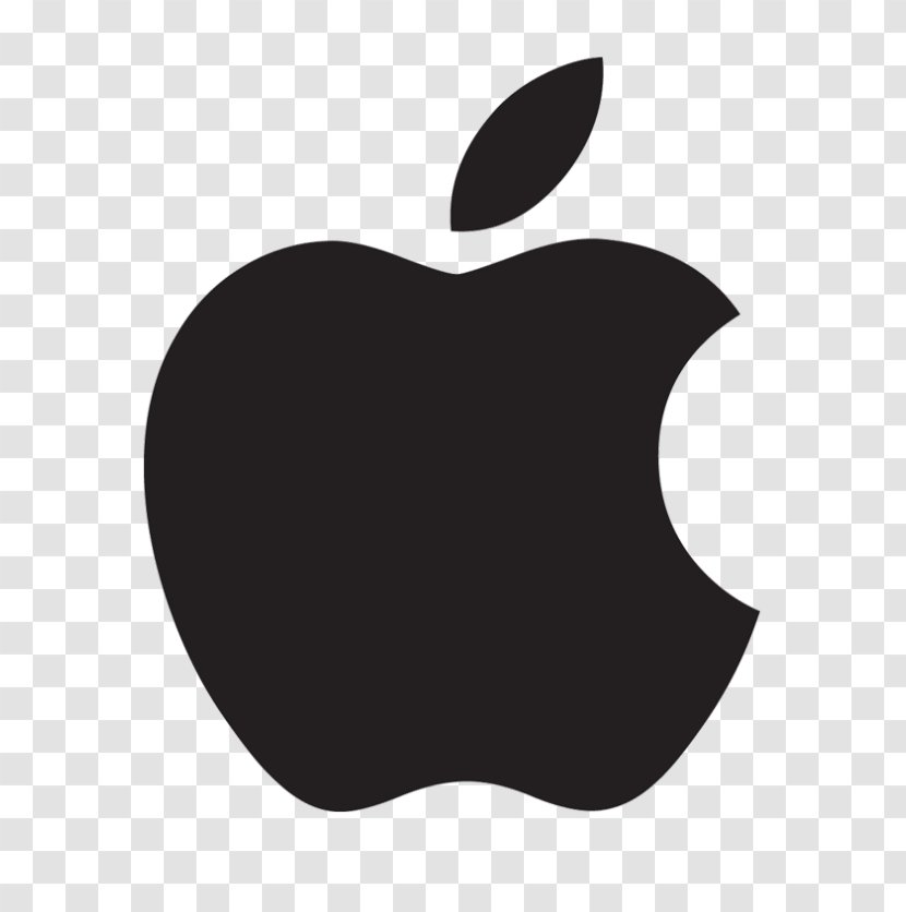 Apple Logo Business - Black And White Transparent PNG