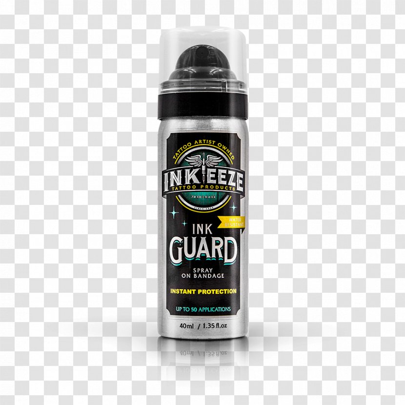 Tattoo Ink Aerosol Spray Liquid Bandage - Pigment Transparent PNG