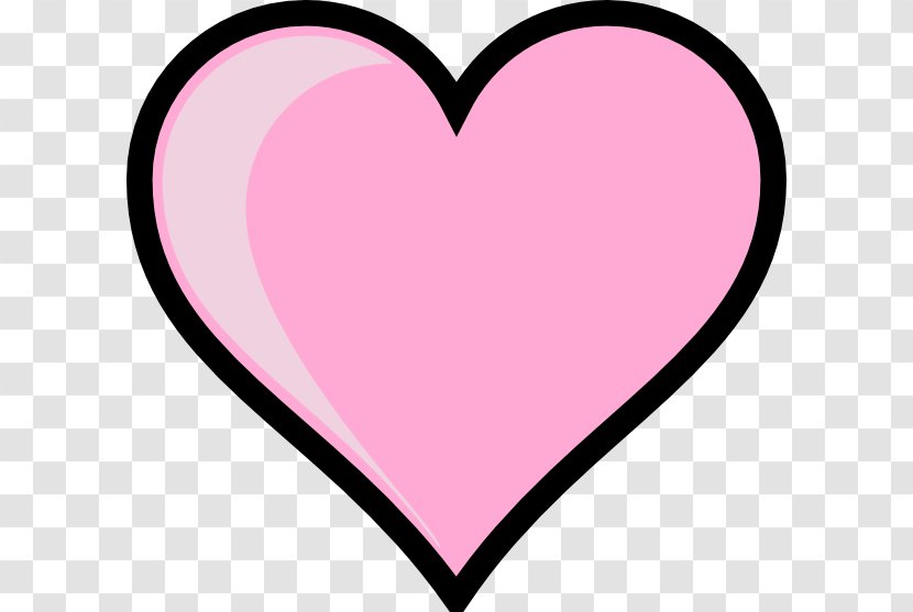 T-shirt Valentines Day Clip Art - Cartoon - Pink Heart Transparent Background Transparent PNG