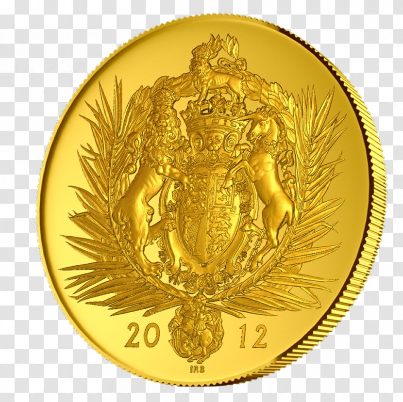 Gold Coin Ganesha Currency - Commemorative - Stack Transparent PNG