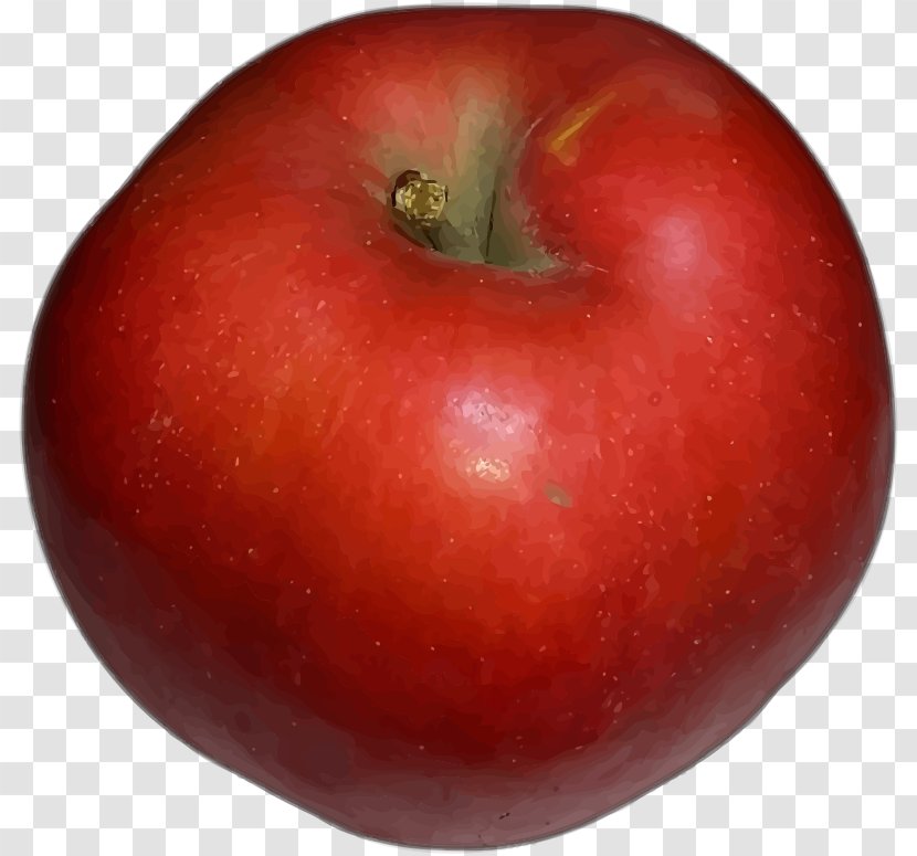 Apple McIntosh Clip Art - Fruit - Red Transparent PNG