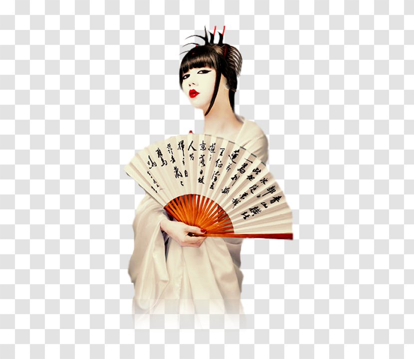 Geisha Maiko Woman Japan - Makeup - Yi Transparent PNG