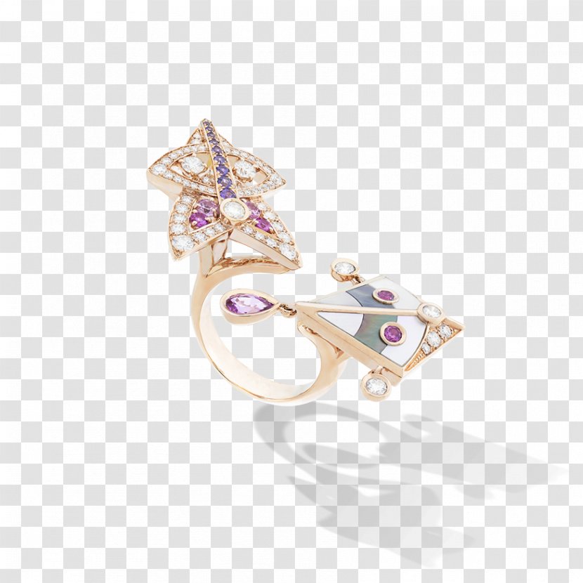 Amethyst Earring Jewellery Van Cleef & Arpels - Brilliant - Ring Transparent PNG