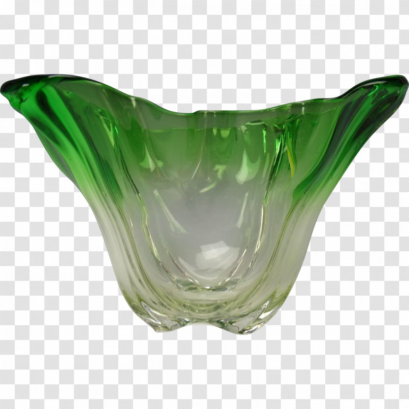 Glass Vase Tableware - Emerald Transparent PNG