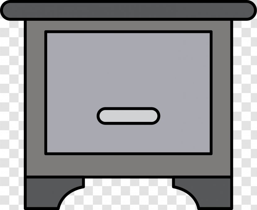 Safe Deposit Box - Hand Drawn Grey Transparent PNG