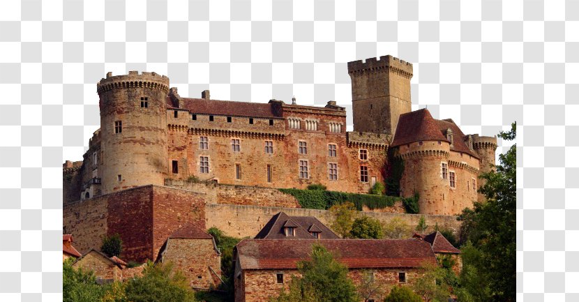 Chxe2teau De Castelnau-Bretenoux Thxe9gra Rocamadour Tauriac - Castle Transparent PNG