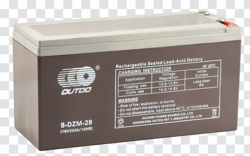 Rechargeable Battery Lead - Technology Transparent PNG