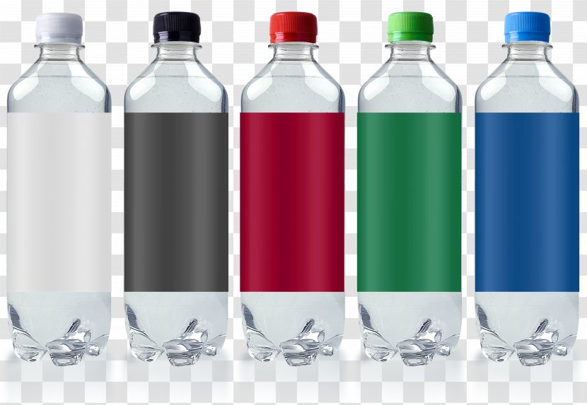 Plastic Bottle Water Bottles Glass - Drinkware Transparent PNG