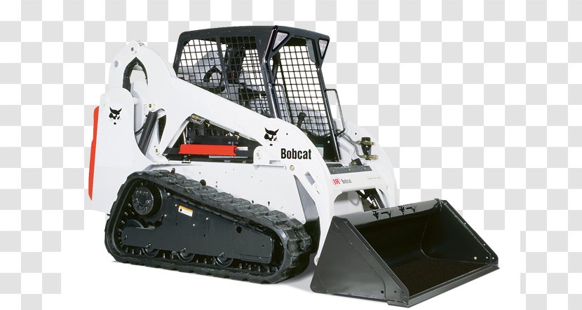 Skid-steer Loader Bobcat Company Tracked Continuous Track - Tractor - Excavator Transparent PNG