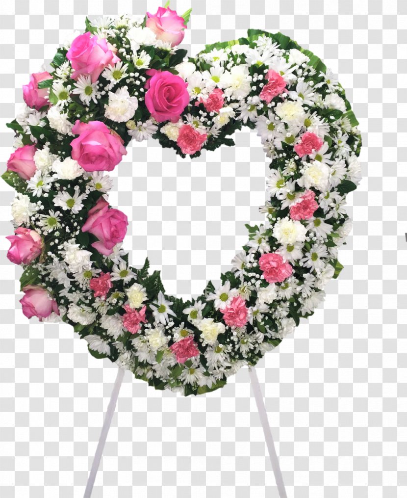 Wreath Cut Flowers Floristry Rose - Order - Blush Floral Transparent PNG