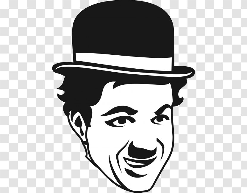 Charlie Chaplin Tramp Vector Graphics Image Comedian - Smile Transparent PNG