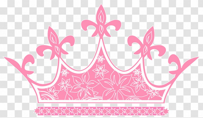 Crown Infant Boy Clip Art - Princess - Pretty Pink Transparent PNG