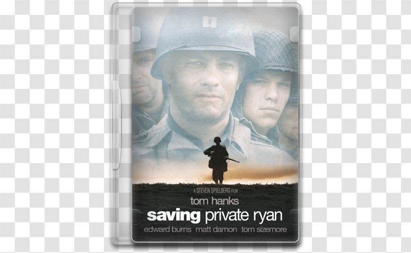 Saving Private Ryan Tom Hanks Steven Spielberg Ultra HD Blu-ray Disc - Matt Damon - United States Transparent PNG