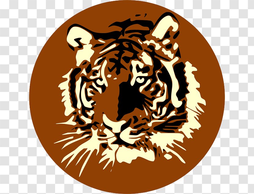 Sumatran Tiger Bengal Cat Liger Clip Art - Logo - Woods Transparent PNG
