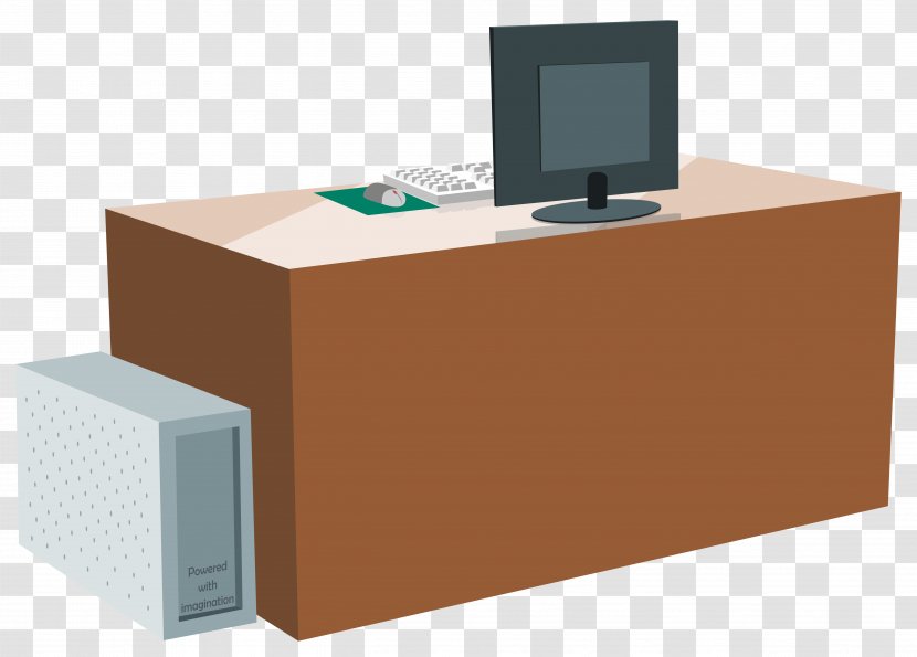 Table Computer Desk Office Transparent PNG