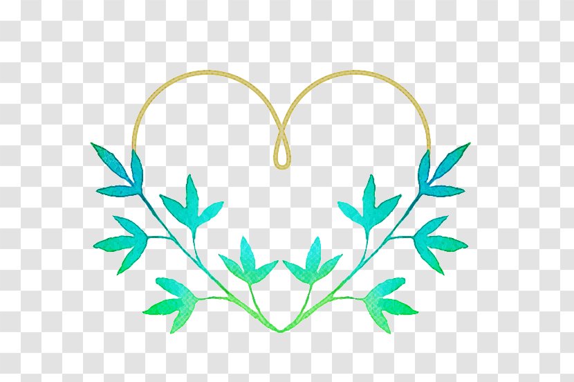 Leaf Green Heart Plant Transparent PNG