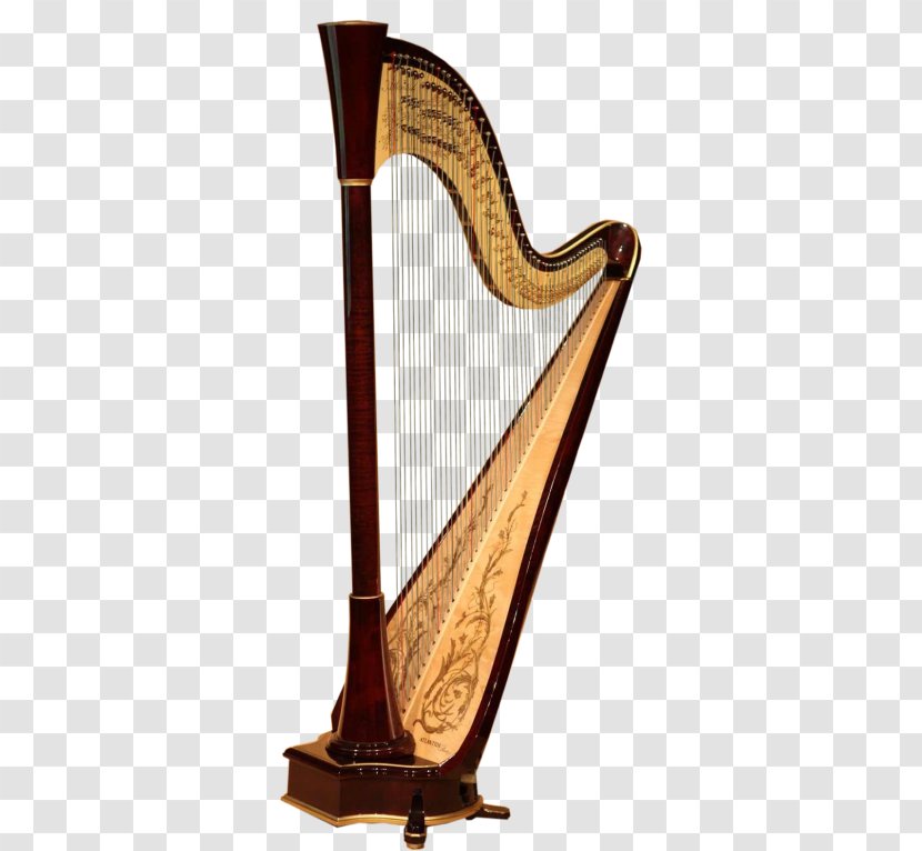 Camac Harps Musical Instrument Orchestra - Flower - Old Harp Transparent PNG