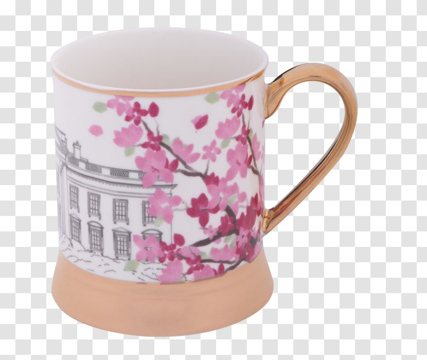 Coffee Cup White House Mug Cherry Blossom Tidal Basin Transparent PNG