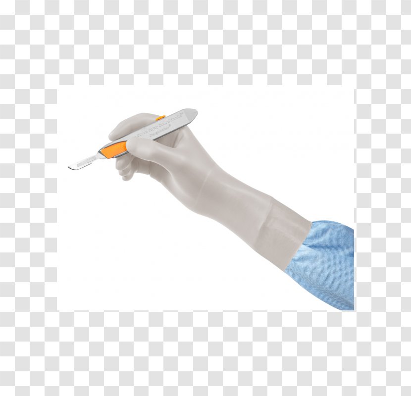 Medical Glove Ansell Surgery Latex - Heart - Allergy Transparent PNG