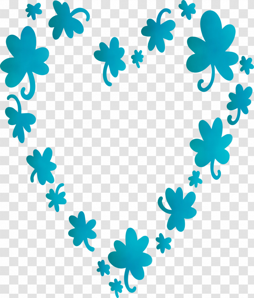 Turquoise Heart Transparent PNG
