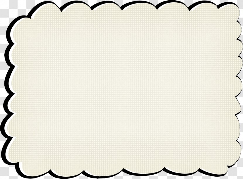 Paper Line Point White Font - Border Transparent PNG