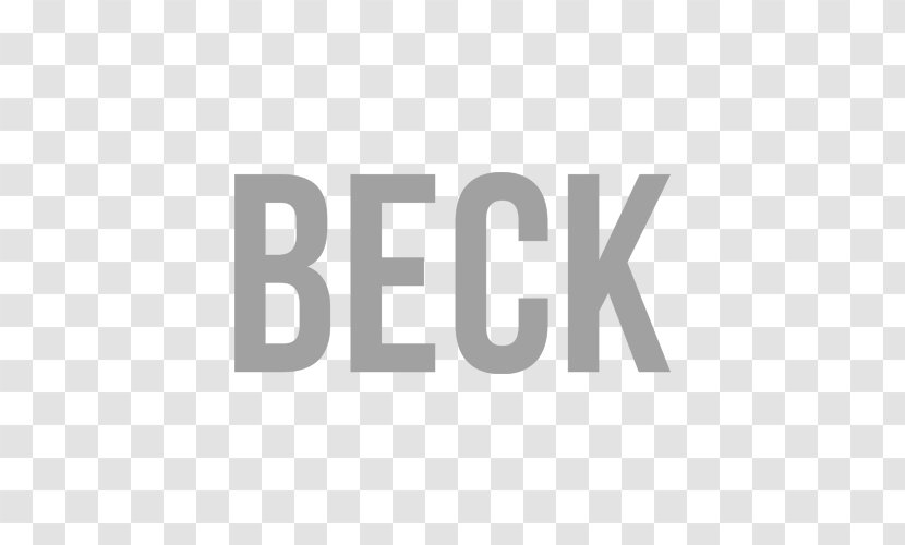 Plastic Logo Brand Font - Becks Transparent PNG