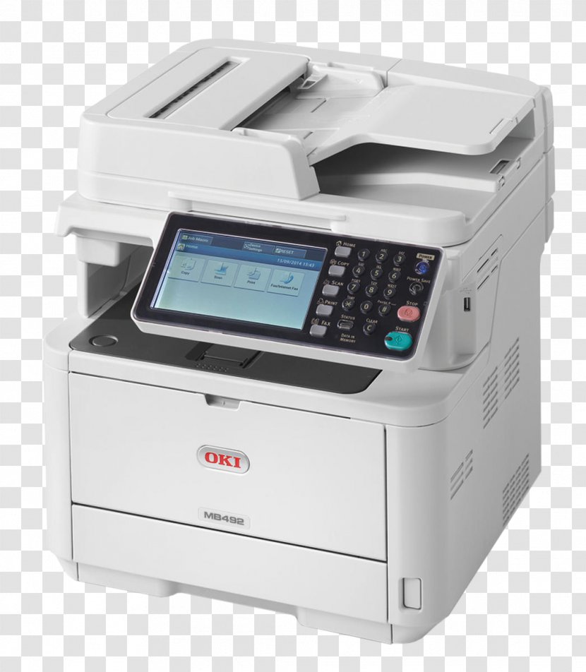 Multi-function Printer Printing Oki Data Corporation Electric Industry - Duplex Scanning - SCAN Transparent PNG