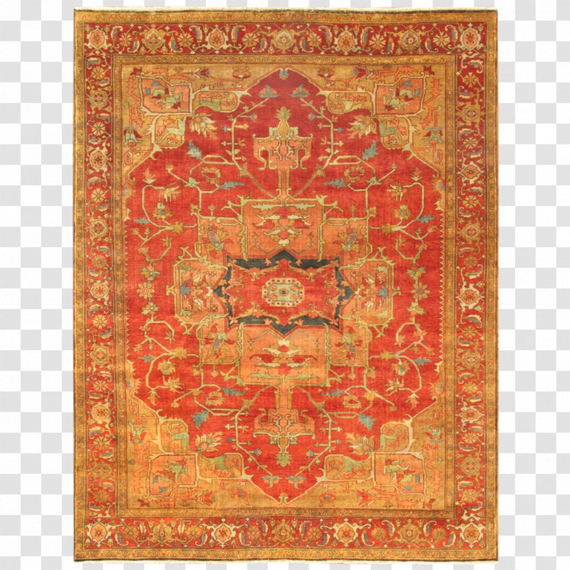 Persian Carpet Heriz Rug Wool Ushak - Mat - Taobao Transparent PNG