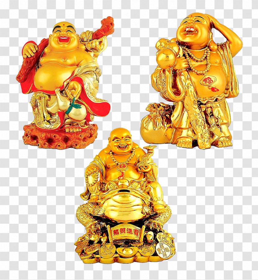 Golden Buddha Daibutsu Buddharupa Maitreya - Gold Transparent PNG