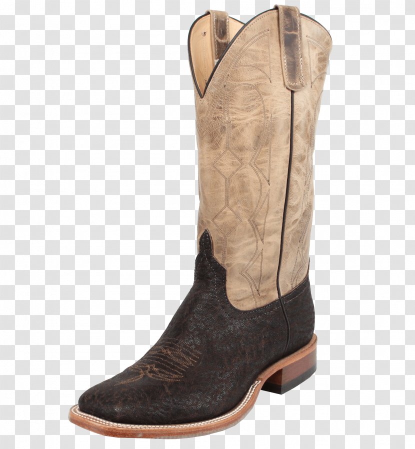 Cowboy Boot Justin Boots Tony Lama Shoe - Brown Transparent PNG