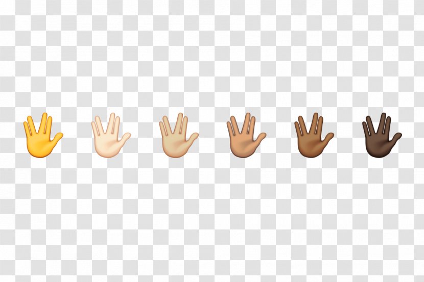 Spock Emoji Emoticon Vulcan Salute Greeting - Hand Transparent PNG