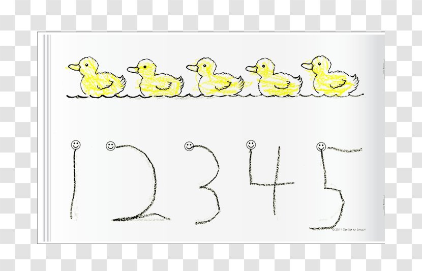 Beak Goose Cygnini Duck Anatidae - Rectangle - Handwritten Numbers Transparent PNG