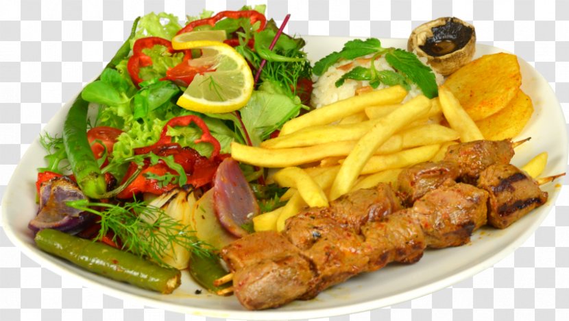 French Fries Kebab Souvlaki Konak Restaurant BV Mixed Grill - Middle Eastern Cuisine - Sis Transparent PNG