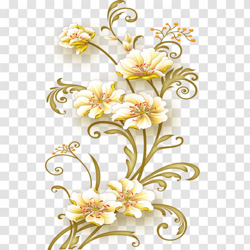 Flowers - Flora - Pattern Transparent PNG