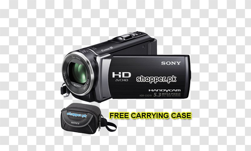 Sony Handycam HDR-CX210 Video Cameras HDR-CX240 - Camera Transparent PNG