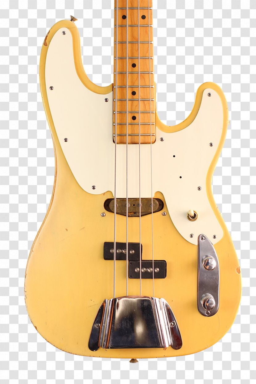 Fender Telecaster Bass Custom Thinline Guitar - Watercolor Transparent PNG