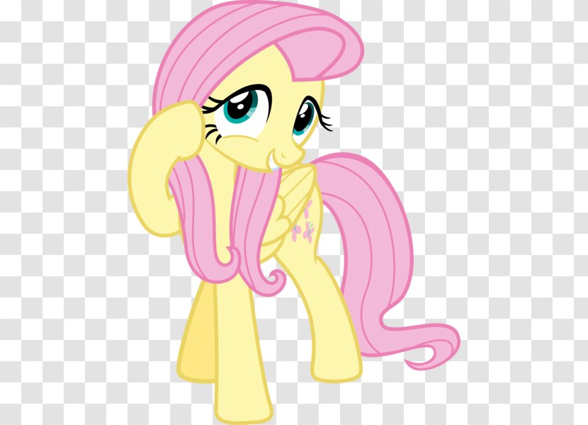 My Little Pony Fluttershy Rainbow Dash Drawing - Cartoon Transparent PNG