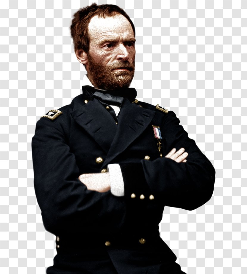 William Tecumseh Sherman Sherman's March To The Sea American Civil War United States Of America Memoirs General W.T. - Army Officer - Philadelphia Landmarks Tours Transparent PNG