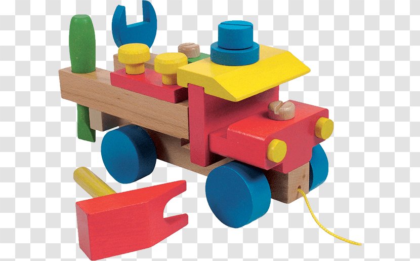 Truck Car Toy Education Game - Plan Toys - Auto Poster Transparent PNG