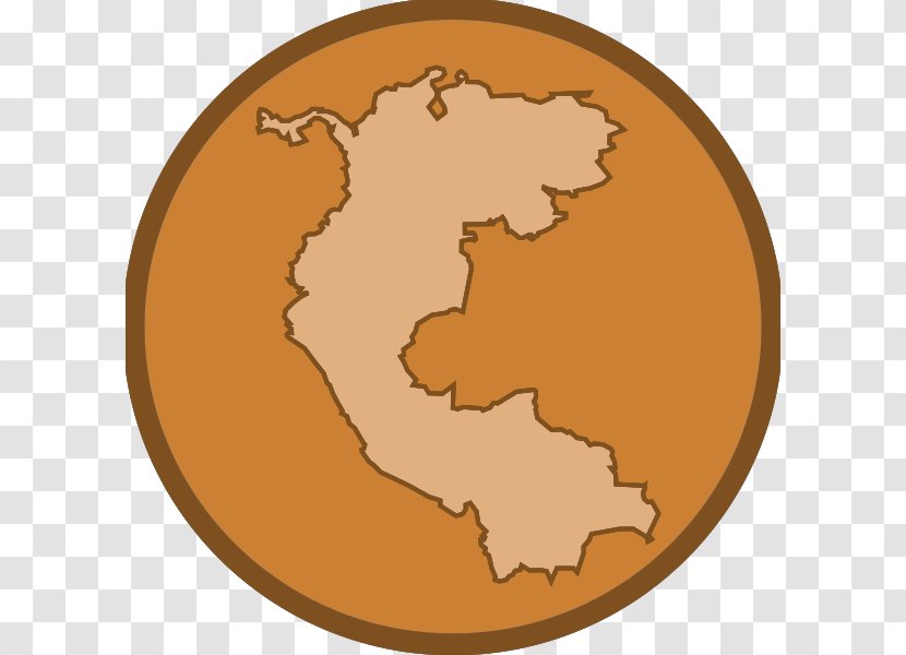 Biomes In Brazil Map Clip Art - Brazilian Institute Of Geography And Statistics - Bronze Medal Icon Transparent PNG