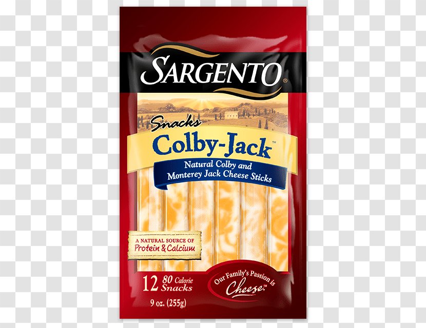 String Cheese Colby-Jack Colby Sargento - Monterey Jack Transparent PNG