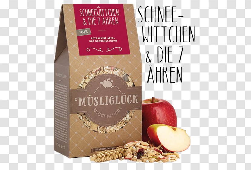 Muesli Milk Snow White Müsliglück GmbH Ear - Natural Foods Transparent PNG