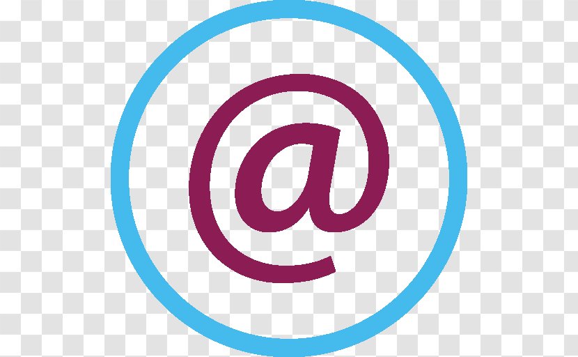 Email Address Message - Purple - Sign Transparent PNG