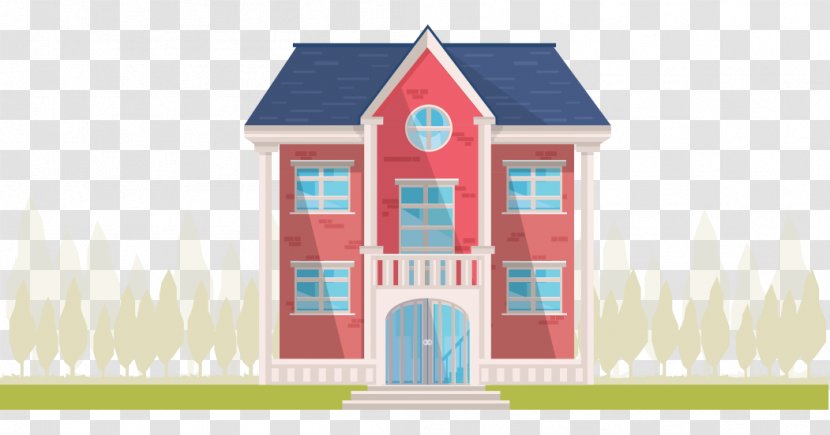 House Building Illustrator - Real Estate Transparent PNG