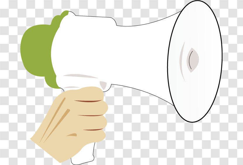 Megaphone Microphone Loudspeaker Clip Art - Frame Transparent PNG