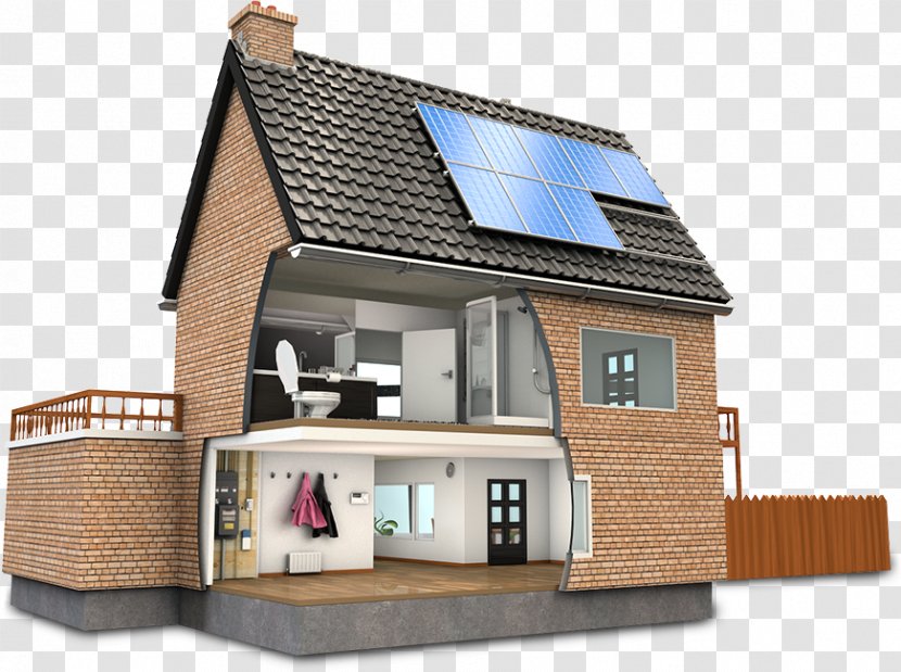 House Plan Roof Facade Balcony - Home Transparent PNG