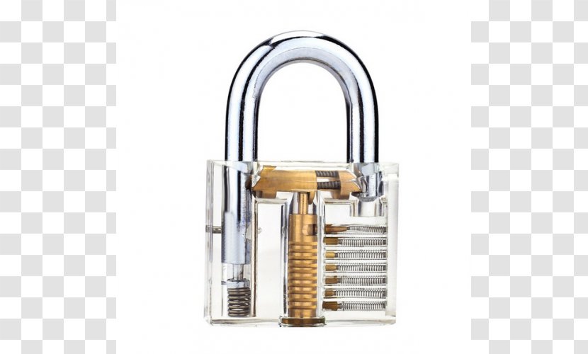 Lock Picking Padlock Key Locksmithing - Metal Transparent PNG