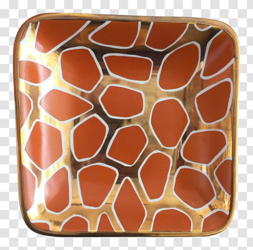 Rectangle - Orange - Tray Transparent PNG